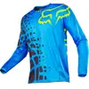 Traje de Descenso Fox, Traje de Ciclismo de Campo Traviesa, Traje de Motocicleta de Montaña para Hombre, Traje de Carrera, Camiseta de Manga Larga Transpirable de Secado Rápido