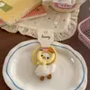 Pinzas para el Cabello y Gomas para el Cabello de Tela Rellena de Algodón Estilo Nuevo de Dibujos Animados de Conejo y Pato, Lindos Accesorios para el Cabello de Trenza Estilo Bosque para Niñas Pequeñas