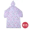 Impermeable Largo Engrosado, Diseño de una Pieza de Cuerpo Completo, Portátil para Senderismo y Viajes, Poncho de Lluvia Empaquetado Individualmente, Impermeable Reutilizable de Eva