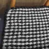Cojín de Hilo de Bola Grande Manta Tejida a Mano Material para Colcha DIY Cubierta de Manta Hilo con Pompón Cojín Tipo Saco de Frijoles