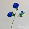 Flores Artificiais, Peônias de Três Cabeças, Flores de Seda para Salões de Casamento, Arranjos de Chão, Decorações para Fotografia, Flores Falsas, Atacado Transfronteiriço