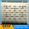 Gabinete de Ventilación Rejilla Sintética Estante Estante de Fijación de Tubería de Doble Fila Estante de Gabinete de Ventilación Varilla de Conexión de Acero Inoxidable Conexión de PP