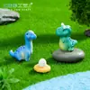Novo produto transfronteiriço: miniaturas realistas de dinossauros, adoráveis enfeites de animais, acessórios de decoração DIY para paisagismo de jardins e miniaturas de paisagens