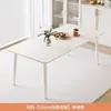 Mesa de Comedor de Losa de Roca Blanca Pura Sillas Apartamento Pequeño Hogar Negro Puro Minimalista Lujo Ligero Sentido de Gama Alta Nuevo Estilo Mesa de Comedor Negra Pura Mesa de Comedor