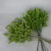 Planta Verde Artificial Pino Pomerania, Pino Gordo, Planta de Hoja Conífera, Paisajismo Verde para Salón de Bodas, Arreglo de Boda Monet