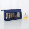 Bolsa Cosmética Triangular de Gran Capacidad, Bolsa de Almacenamiento de Cosméticos, Bolsa de Baño Portátil, Neceser de Viaje, Artefacto para Viaje de Negocios