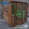 Comercio Exterior Exportación Sala de Sauna Exterior Importada de Canadá Material de Cedro Rojo Duradero y No Deformable Suministro Directo de Fábrica