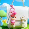 Chaveiro Autêntico Desenho Animado Shin-Chan Equipe de Defesa do Dia de Ano Novo Série Pingente de Boneca para Bolsa de Casal