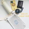 Nueva bolsa de mensajero de almacenamiento linda de dibujos animados estilo coreano, bolsa para taza de agua, bandolera, estilo simple, bolsa de lona para estudiante, bolsa pequeña