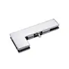 Clips para Puerta de Cristal Sin Marco de Hoja Fija Superior e Inferior Accesorios para Puerta con Resorte de Piso Clip Superior Clip Curvo Clip de Ángulo Recto Clip de Ángulo Recto