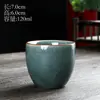 Xícara de Chá Cerâmica para Uma Pessoa, Estilo Vintage, Tigela de Chá Pessoal, Xícara de Degustação, Taça Pequena de Vinho, Xícara para Convidados Domésticos
