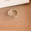 Anillo Minimalista Versátil de Metal Cepillado Plateado Mate para Mujer, Anillo para Dedo Índice de Lujo Ligero Estilo Ins, Anillo de Nicho