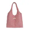 Bolsa Casual de Grande Capacidade para Mulheres Verão 2026 Estilosa Tendência Bolsa de Ombro para o Dia a Dia Bolsa Tote Dupla Face