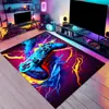 Tapete de Chão Resistente à Sujeira e Fácil de Cuidar para Sala de Estar, Sofá, Quarto de E-sports, Manípulo de Máquina de Jogo Americana Amazon Temu