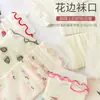 Calcetines para mujer de primavera y verano, calcetines finos de tubo, medias de cristal de cristal, calcetines japoneses blancos de encaje y felpa, venta al por mayor