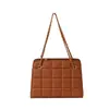 Bolsa de Corrente Quadrada com Recorte 2024 Nova Fashionável Casual de Ombro Transversal Estilosa Simples Retrô Pequena Quadrada