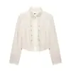 Fabricante de ropa para mujer transfronterizo al por mayor 2026 nuevo blazer corto decorativo en capas estilo europeo y americano