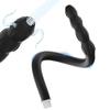Limpiador de perlas de silicona, boquilla para la espalda, irrigador de salchichas, limpiador anal, intestinal, vaginal, C649