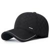Nuevo Sombrero de Invierno para Exteriores para Hombre, Gorra Versátil, Gorra de Béisbol Gruesa con Forro Polar para Orejas Calientes, para Hombres de Mediana Edad y Mayores