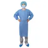 Roupas de proteção descartáveis não tecidas Roupas de trabalho SMS Roupas de isolamento Roupas de proteção Roupas limpas Roupas à prova de poeira Curativo reverso PP