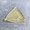Cesta Creativa de Bambú Tejido para Frutas Cesta de Frutas Cesta Pequeña de Bambú Productos de Bambú Exhibidor Cesta para Snacks Cesta de Almacenamiento de Frutas y Postres para Sala de Estar