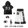 Ropa de Performance Hip-Hop para Niños, Trajes de Baile de Verano Hip-Hop para Niños, Trajes de Baile de Jazz Hip-Hop Modernos y Geniales para Niñas