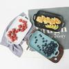 Nordic Creativo Esmalte Mate Bicolor Binaural Fuente para Hornear Cuadrada Larga Plato para el Hogar Plato Plato Desayuno Plato Occidental Vajilla