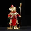 Enfeites Simples de Novo Estilo Chinês para o Ano do Rato Enfeites de Ano Novo Artesanato para Móveis Modernos