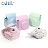 Lançamento de novo produto: Adequado para Instax Mini12, Bolsa para Câmera com Padrão Colorido Tecido e Conjunto de Álbum, Mais Vendido na Amazon