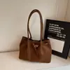 Bolsa Casual para o Dia a Dia Grande Capacidade Feminina Tote Bag Moda Retrô Fosca Portátil Cesta de Legumes Bolsa Comércio Exterior Transfronteiriço