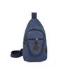Bolso de Pecho para Hombre Estilo Coreano Bolso de Hombro Bolso Cruzado Mochila para Hombre y Mujer Bolso Casual de Lona Fabricante Venta al por Mayor Lona Resistente al Desgaste