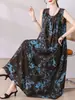 Nuevo Vestido de Algodón y Seda 2026 para Mujer, Verano Tallas Grandes, Elegante Vestido Largo de Playa, Falda Fluida para Ropa de Exterior