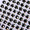 Olhos de Peixe Adesivos para Isca Cristal Epóxi Adesivo Olhos de Peixe Realistas 3D Adesivos para Olho de Isca Falsa Epóxi
