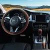 Cubierta de manija de freno de mano para coche transfronteriza, juego de tres piezas para volante, cálido de invierno, suave, antideslizante, cubierta de volante, suministro de fábrica