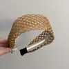 Diadema de Paja de Ala Ancha Estilo Vacacional para Mujer, Diadema Bohemia para Uso Diario, Coletero, Parte Superior Alta del Cráneo, Pasador para el Cabello para Lavarse la Cara