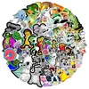 50 adesivos de grafite gta5 mala geladeira copo d'água celular computador adesivos decorativos à prova d'água atacado
