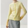 Em Estoque Atacado do Fabricante Novo Estilo Cardigã de Tricô Suéter de Gola Redonda Feminino Slim Fit Color Block Casaco Grosso Feminino