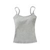 Camisola pura para mostrar el pecho grande, cintura fina, con almohadilla para el pecho incorporada, top de ballet base ajustado estilo americano