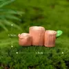 Novos e adoráveis acessórios de decoração DIY para paisagismo em miniatura com coala, esfera de cristal, miniaturas fofas de coala em resina