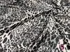 Tecido de Cetim com Estampa de Leopardo Seda Simulada Não Elástico Caimento Retro Sedas e Cetins Cheongsam Decorativo Lenço de Seda Turbante Adorno de Cabeça
