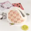 Novas Orelheiras de Inverno com Veludo e Espessamento, Bolsas de Proteção para Ouvidos de Outono e Inverno para Casais, Grades Coloridas com Bordas de Pelúcia, Orelheiras à Prova de Frio de Outono
