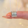 Colar Completo de Diamante em Formato de Cintura para Mulheres, Prata S925 Banhada a Ouro, Artesanato Requintado, Corrente de Clavícula com Pingente de Conta da Fortuna de Luxo Leve de Nicho