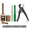 Herramienta de reparación de tubería de agua PPR Artefacto de reparación de fugas de PE Reparación de agujeros Calor Fusor Cabezal de fusión Pegamento de reparación PERT