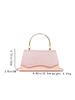 Bolso de Mano Versátil de Moda para Mujer 2025 Verano Nuevo Bolso de Mano tipo Cartera con Cierre de Candado y Lentejuelas, Estilo Elegante y Fresco, Bolso de Hombro