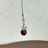 Colgante de Manzana Estrella 3D Lindo y Realista Cadena para Teléfono Llavero Decoración para Bolsos, Fundas de Auriculares y Llaveros de Dcd