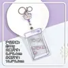 Portatarjetas Transparente Shaker para Hobby Etiqueta de Nombre para Estudiante Tarjeta de Campus Portatarjetas IC En Stock Lanyard para Empleado Funda Protectora para Tarjeta de Identificación de Fábrica