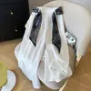 Pantalones Anchos de Algodón Lino Hielo Seda Relajados Retro 2026 con Bufanda de Seda y Cinta para Mujer, Pantalones Falda Casual Estilo Vacaciones Perezosas de Verano