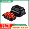 Bandejas Desechables para Alimentos Kanglida, Frutas y Verduras Frescas, Empaque Transparente Colorido de Grado Alimenticio