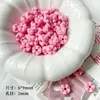 Materiales Acrílicos Dopamina con Cuentas en Forma de Flor de Colores para DIY de Pulseras, Cadenas de Teléfono y Accesorios de Joyería Hechos a Mano