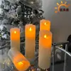 5.3 LED Digital de Diámetro Pequeño Vela Falsa Barra Oscilante Artificial Club Boda Decoración Confesión Guía de Luz Romántica
